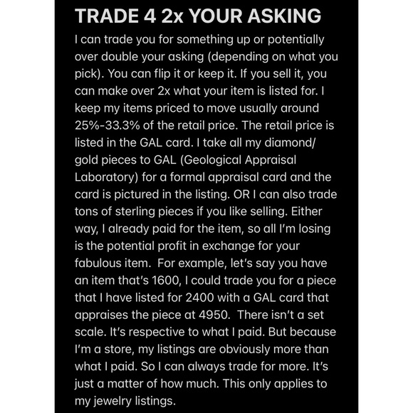 OPEN TO TRADES?  Like and comment to meet traders and make trades. Trade Group - Picture 8 of 8